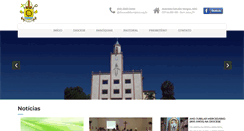 Desktop Screenshot of diocesedebomjesus.org.br